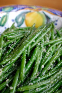 Простой гарнир из стручковой фасоли и два секрета