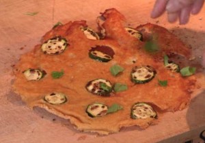 Сыр жареный Zucchini Frico